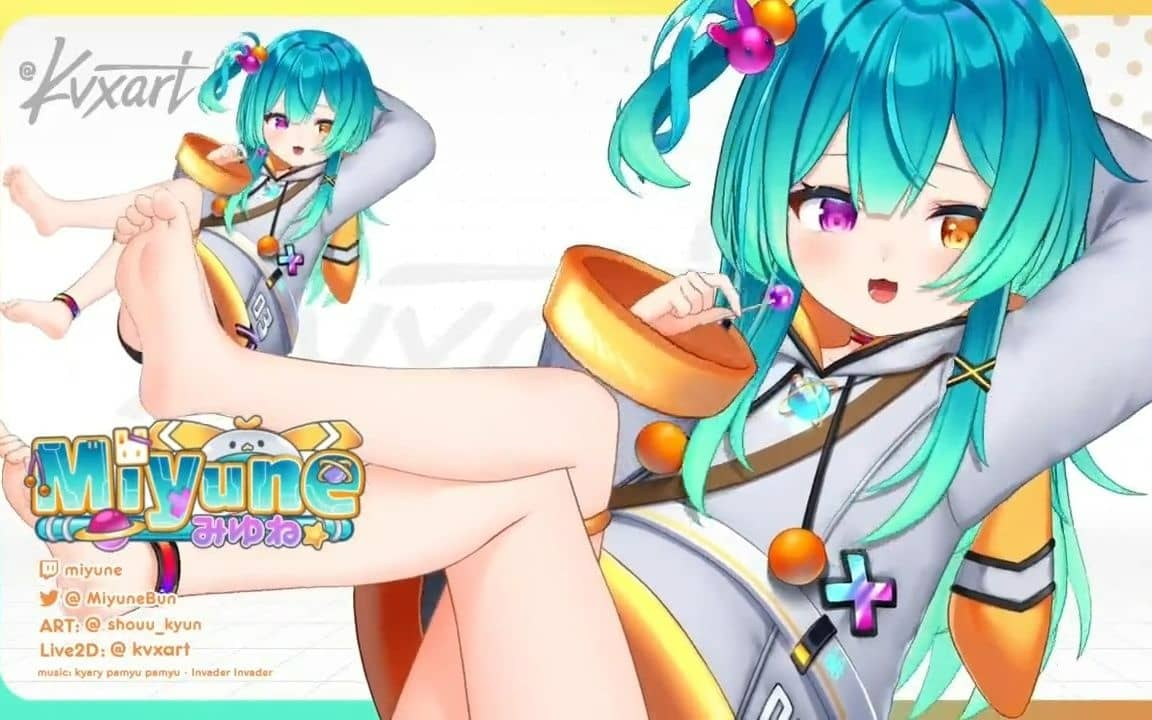 【Miyune】L2D模型展示 不能忘记的人